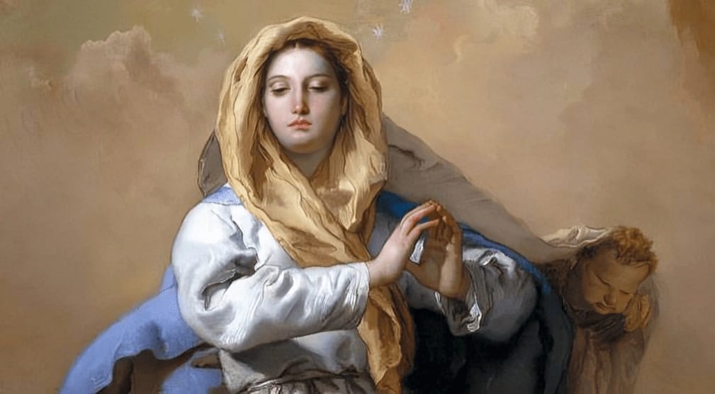 Read more about the article Immaculate Conception guides us, Mary conceived free from sin.